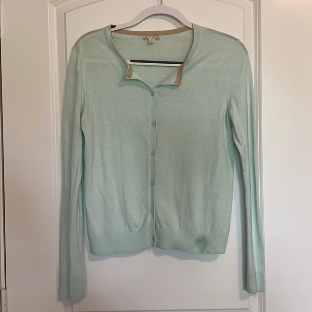 Mint Green GAP Cardigan